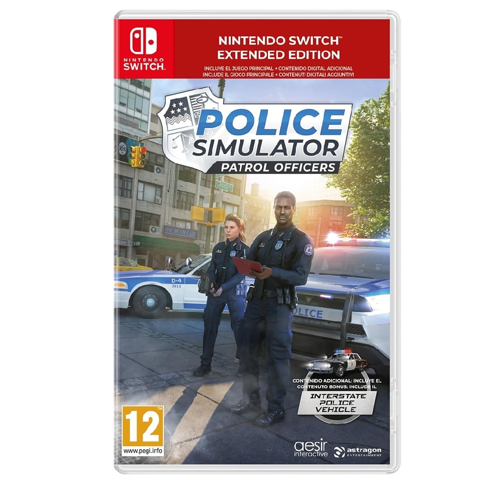 【Nintendo 任天堂】NS Switch 警察模擬器 巡警 Police Simulator 中文版