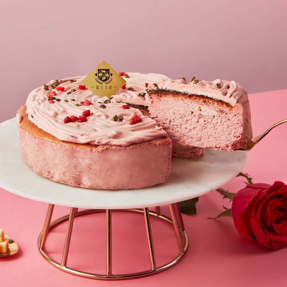 【起士公爵】綻放玫荔乳酪蛋糕6吋(母親節限定)
