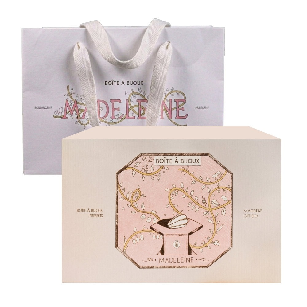 【珠寶盒法式點心坊】法式時光禮盒x1盒-附提袋 (母親節禮物/手工餅乾/草莓蛋糕/布列塔尼/達可瓦茲)