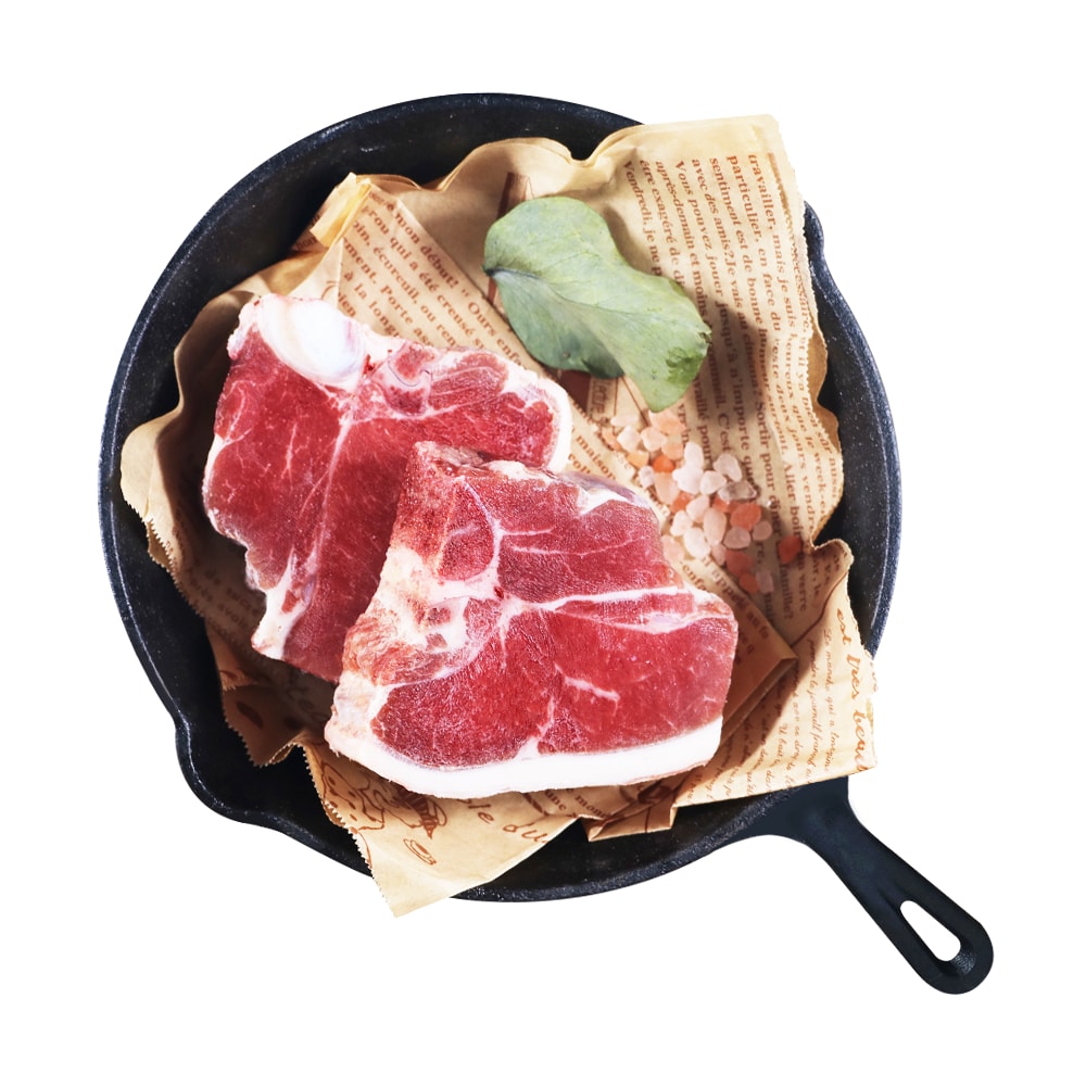 【勝崎生鮮】丁骨羊排20包組(160公克/2片)