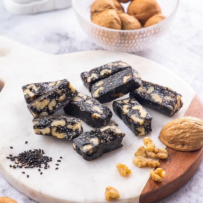 【櫻桃爺爺】芝麻核桃糕(100g/包)x3包