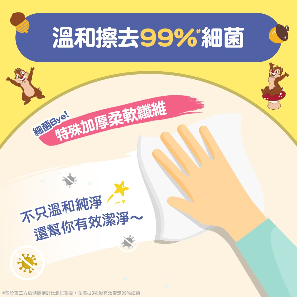 【HUGGIES 好奇】純水濕巾 加厚型 70抽x16包 / 加蓋80抽x12包 (迪士尼系列) 箱購