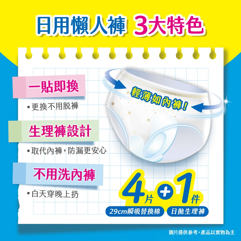 【Kotex 靠得住】晚安好眠褲-經典/抑菌/茶樹沁涼/蔓越莓抑菌 日用懶人褲 (褲型衛生棉) 箱購