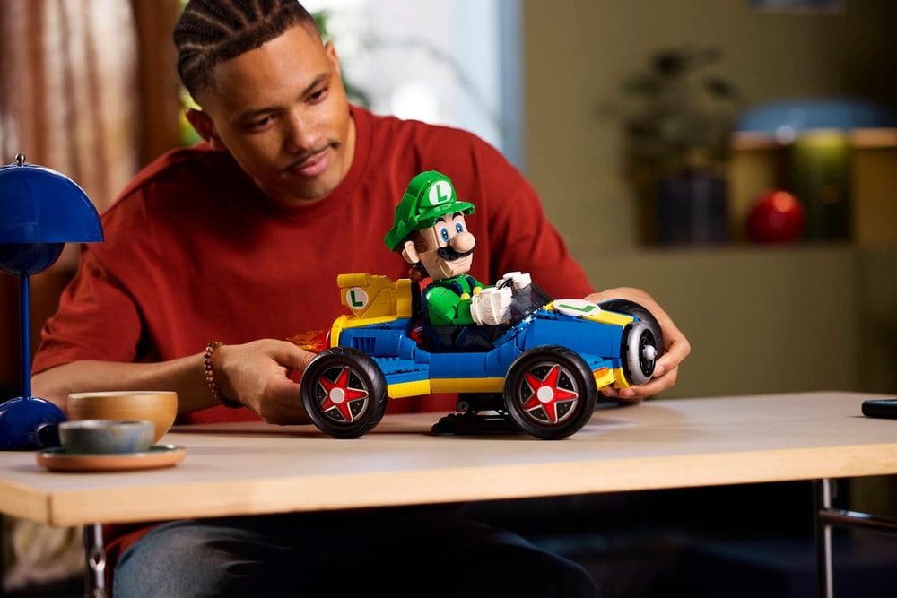【LEGO 樂高】磚星球〡72050 瑪莉歐系列 瑪利歐賽車™ 路易吉＆G力量 Mario Kart™ – Luigi & Mach 8(預購預計 4/17開始陸續出貨)
