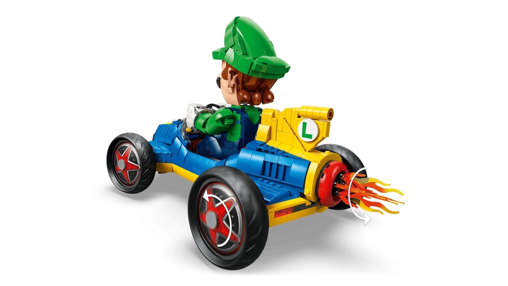 【LEGO 樂高】磚星球〡72050 瑪莉歐系列 瑪利歐賽車™ 路易吉＆G力量 Mario Kart™ – Luigi & Mach 8(預購預計 4/17開始陸續出貨)