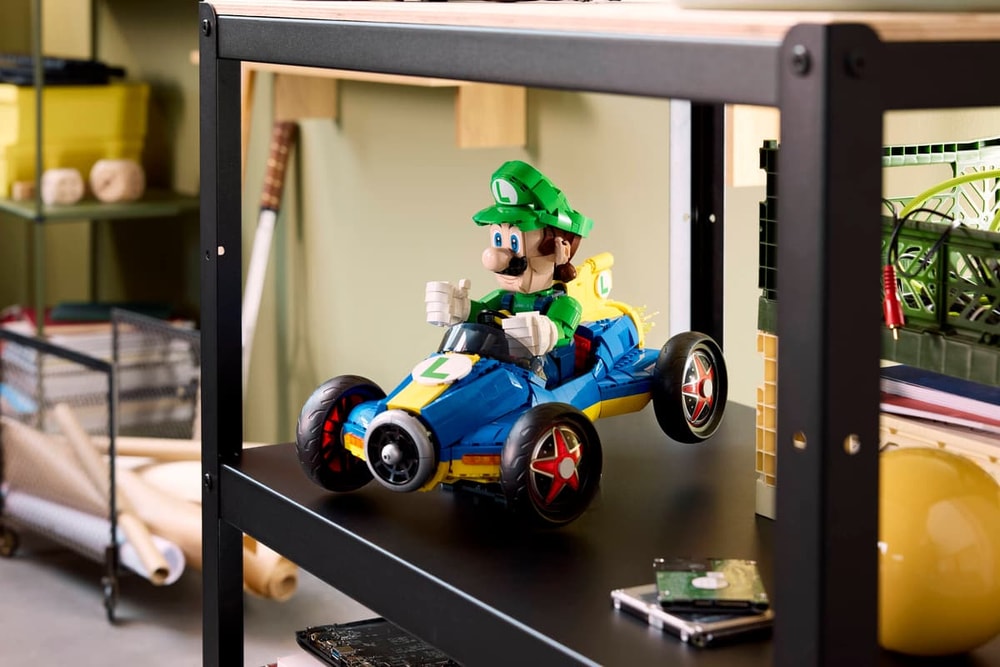 【LEGO 樂高】磚星球〡72050 瑪莉歐系列 瑪利歐賽車™ 路易吉＆G力量 Mario Kart™ – Luigi & Mach 8(預購預計 4/17開始陸續出貨)