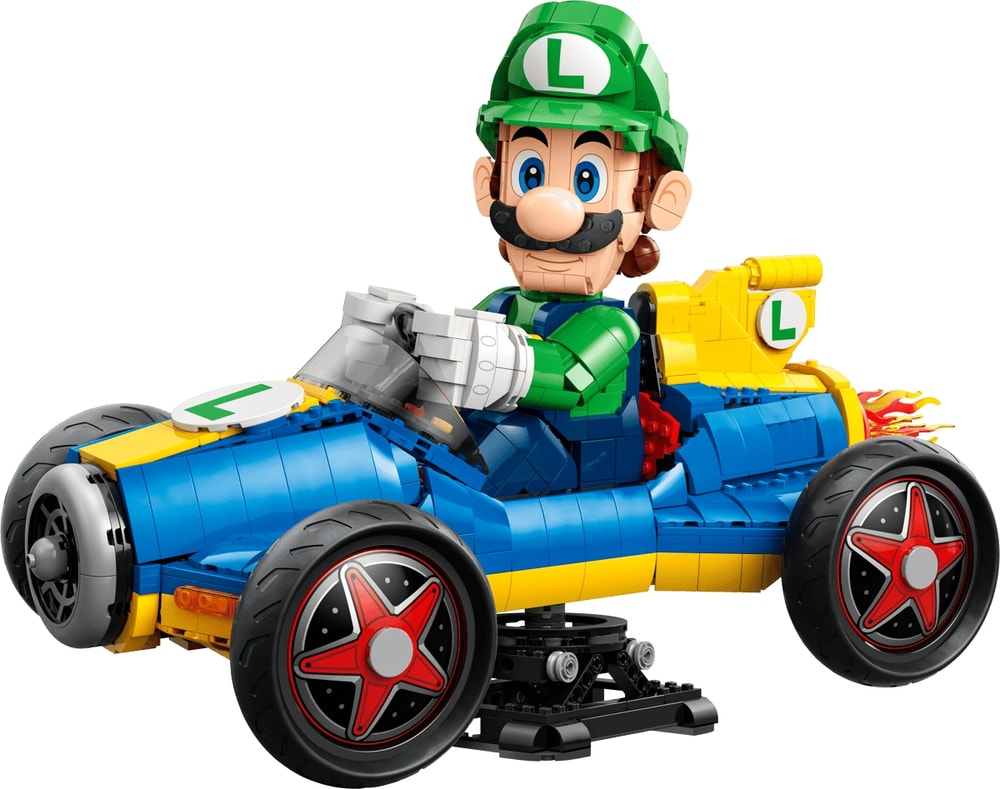 【LEGO 樂高】磚星球〡72050 瑪莉歐系列 瑪利歐賽車™ 路易吉＆G力量 Mario Kart™ – Luigi & Mach 8(預購預計 4/17開始陸續出貨)