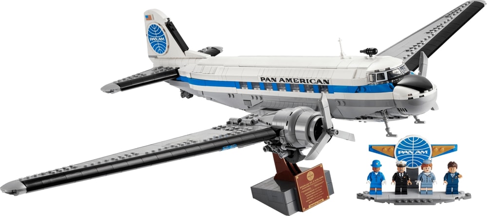 【LEGO 樂高】磚星球〡11378 ICONS™ Douglas™ DC-3™ PAN AM® 客機 Douglas™ DC-3™ PAN AM® Airliner