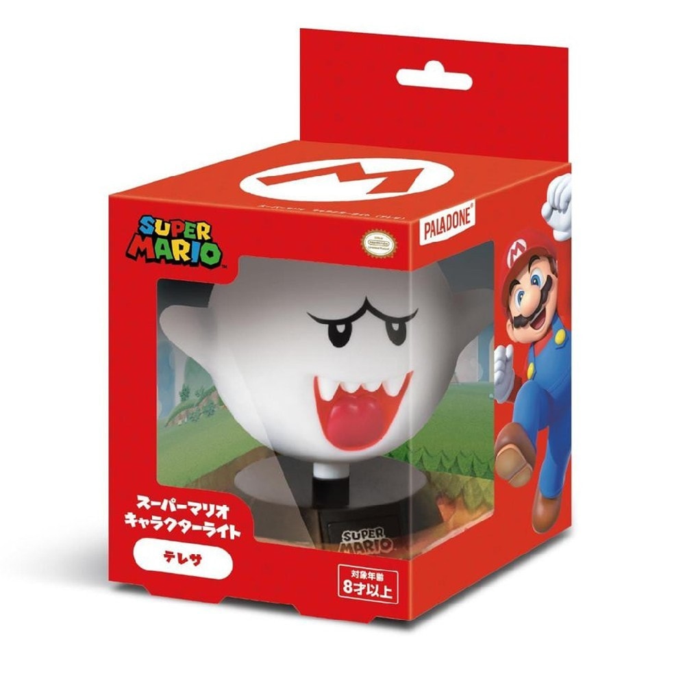 【Nintendo 任天堂】任天堂旗艦店限定 超級瑪利歐 角色燈 幽靈 (害羞幽靈 特蕾莎)