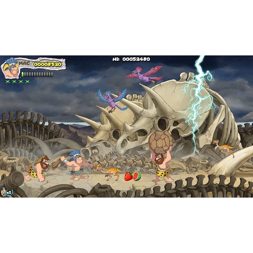 【Nintendo 任天堂】NS Switch 新戰鬥原始人:穴居忍者 中文版