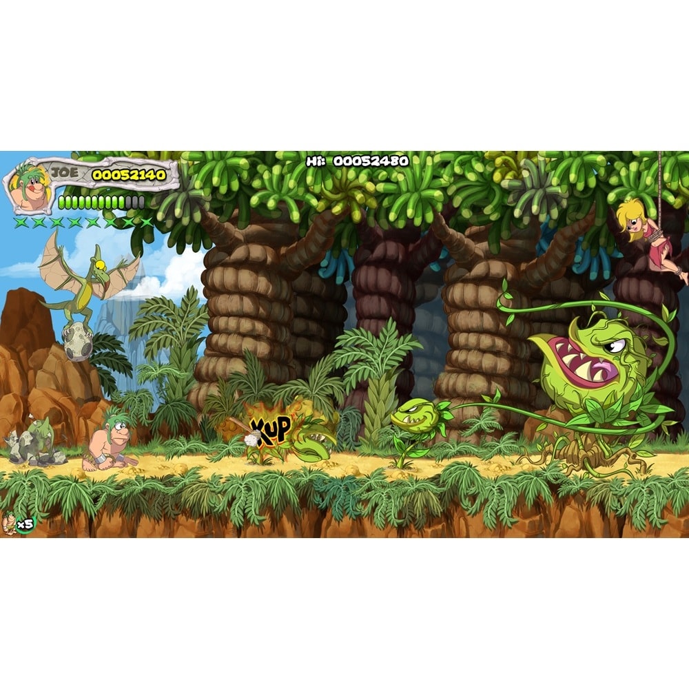 【Nintendo 任天堂】NS Switch 新戰鬥原始人:穴居忍者 中文版