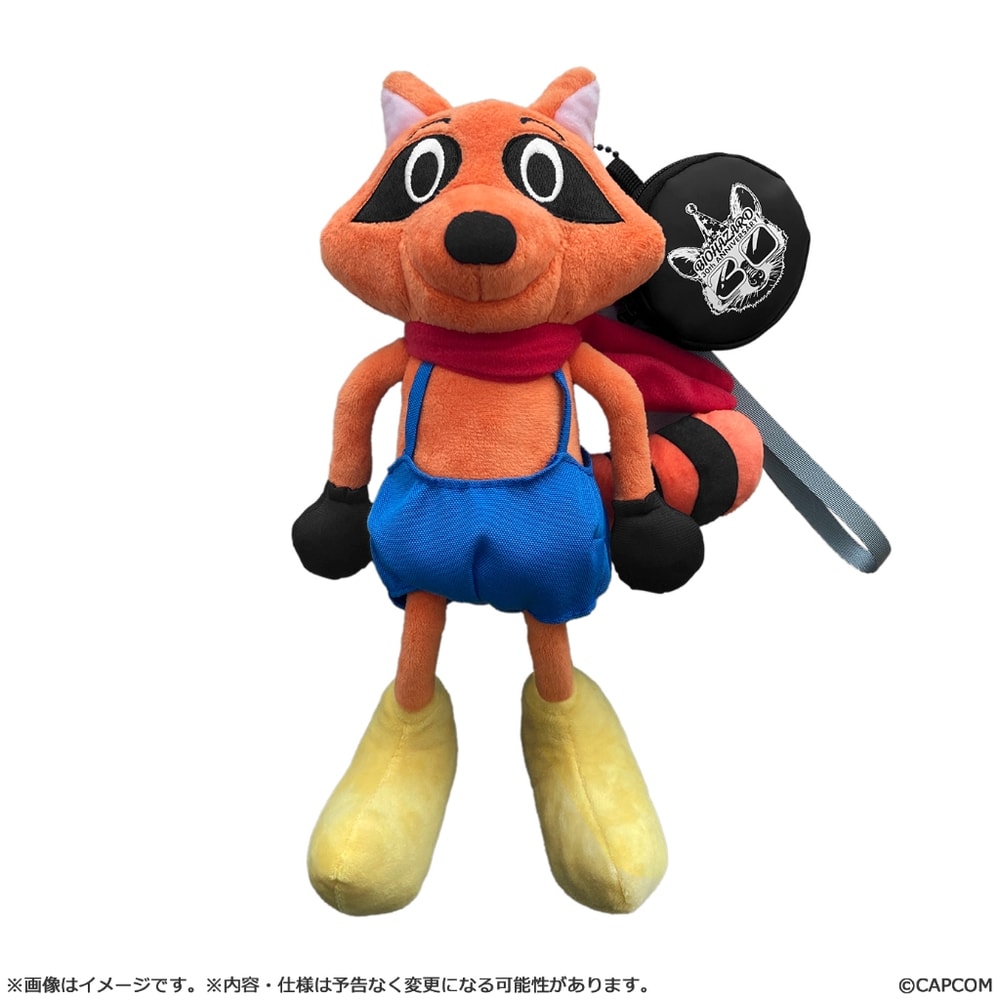 【CAPCOM 卡普空】10月 CAPCOM 惡靈古堡30周年 浣熊先生 絨毛玩偶