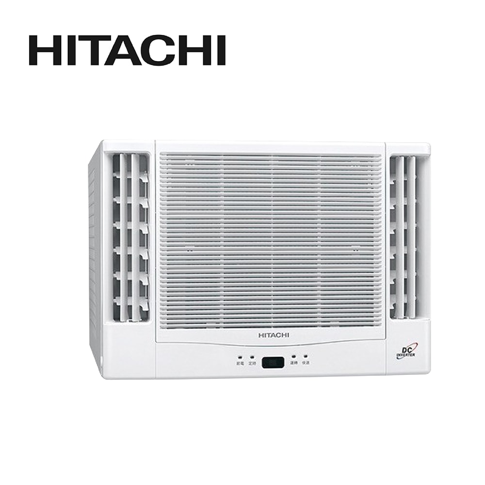 【HITACHI 日立】6-8坪變頻雙吹式冷暖窗型冷氣 RA-40NR1