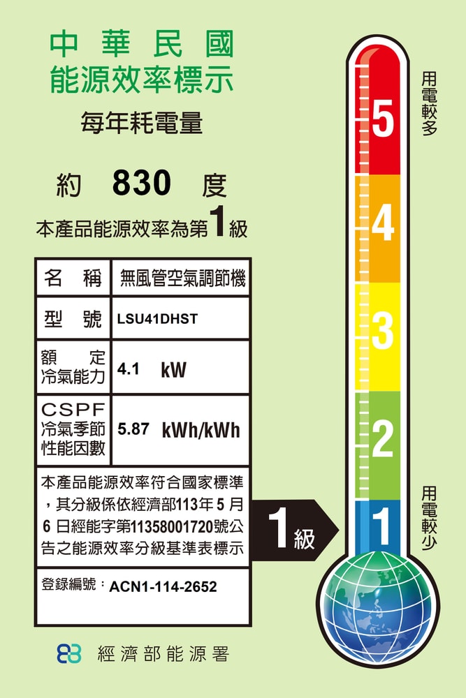 【LG 樂金】LSU41DHST/LSN41IDHST WiFi雙迴轉變頻空調 極適2.0冷暖型 適用5-7坪 含基本安裝