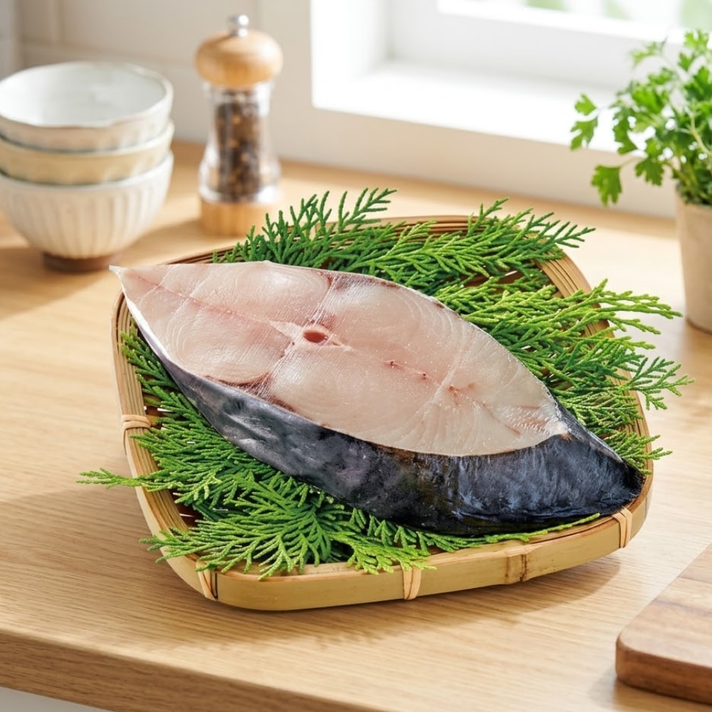 【新港區漁會】台東東海岸現流土魠魚切片5片組|190g/片|白金之魚 厚切少刺 乾煎即鮮美
