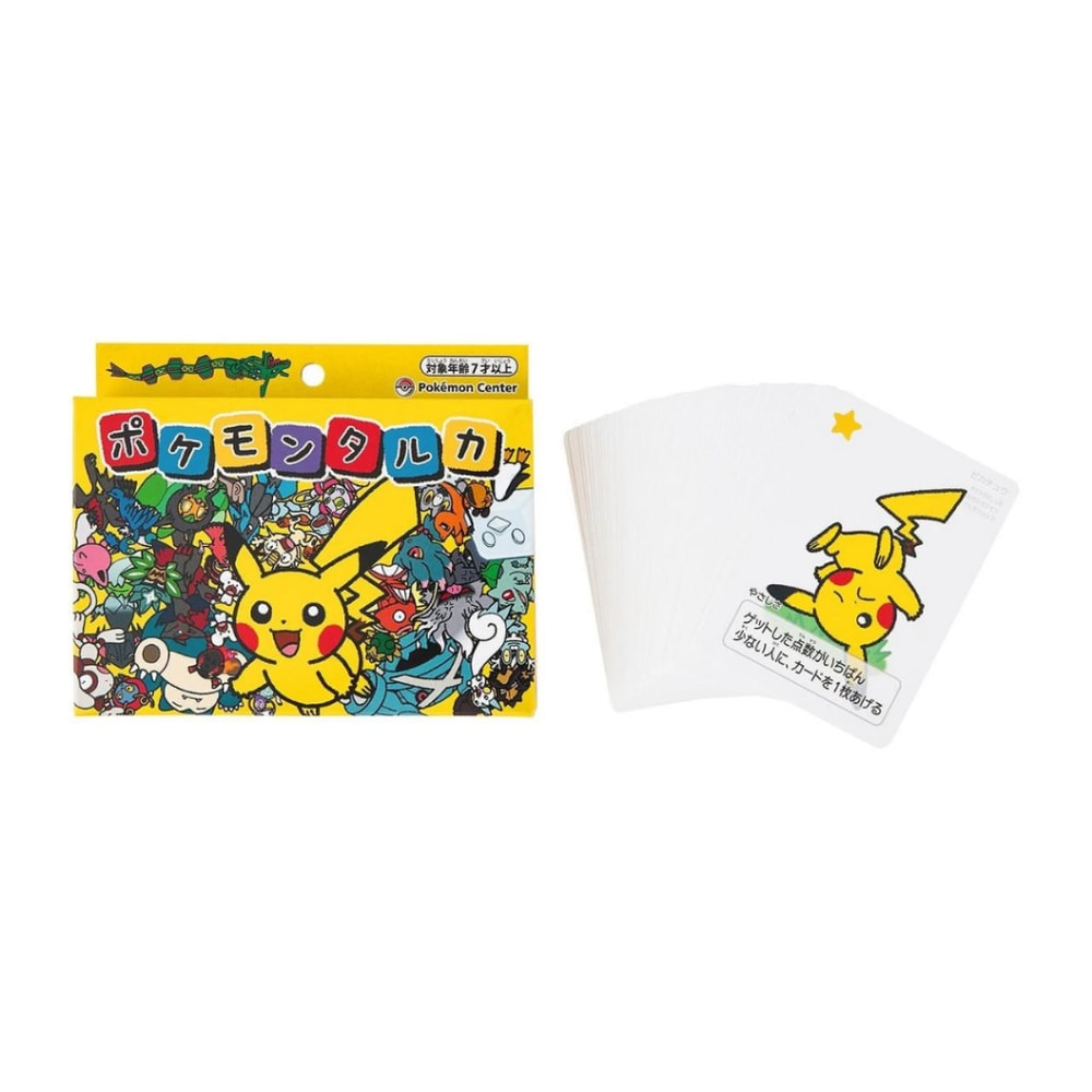 【Pokemon 精靈寶可夢】寶可夢中心限定 寶可夢 歌牌 Taruka 桌遊 日文版