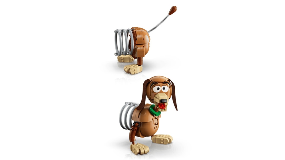 【LEGO 樂高】磚星球〡 43301 迪士尼系列 玩具總動員彈簧狗書擋 Toy Story Slinky Dog Bookends