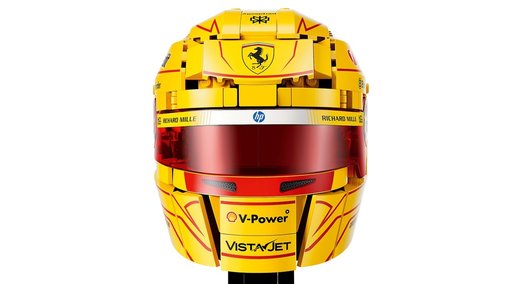 【LEGO 樂高】磚星球〡 43022 法拉利 路易斯 漢米爾頓 頭盔 Scuderia Ferrari HP Lewis Hamilton Helmet