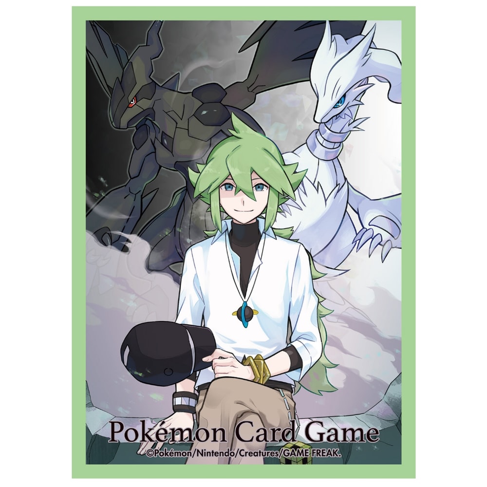 【POKEMON 寶可夢】寶可夢中心限定 PTCG 寶可夢 造型 卡套 N&萊希拉姆&捷克羅姆