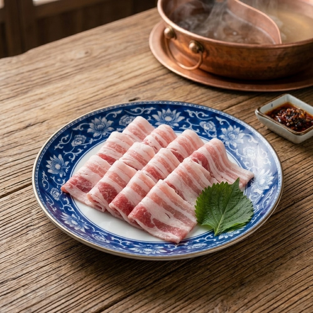 【好神】韓式厚切三層去皮豬五花肉片|400g/包 4包組