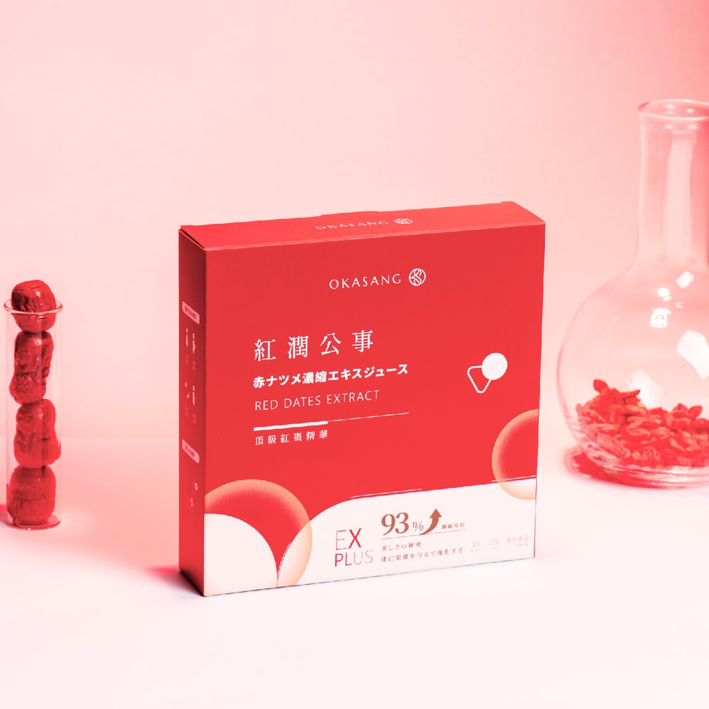 【O卡桑】紅潤公事_頂級紅棗精華(15ml*15包)*2盒
