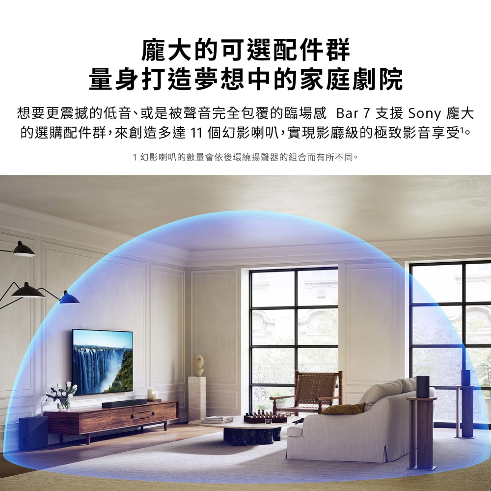 【SONY 索尼】A7100+SW5 (BRAVIA Theatre Bar 7)