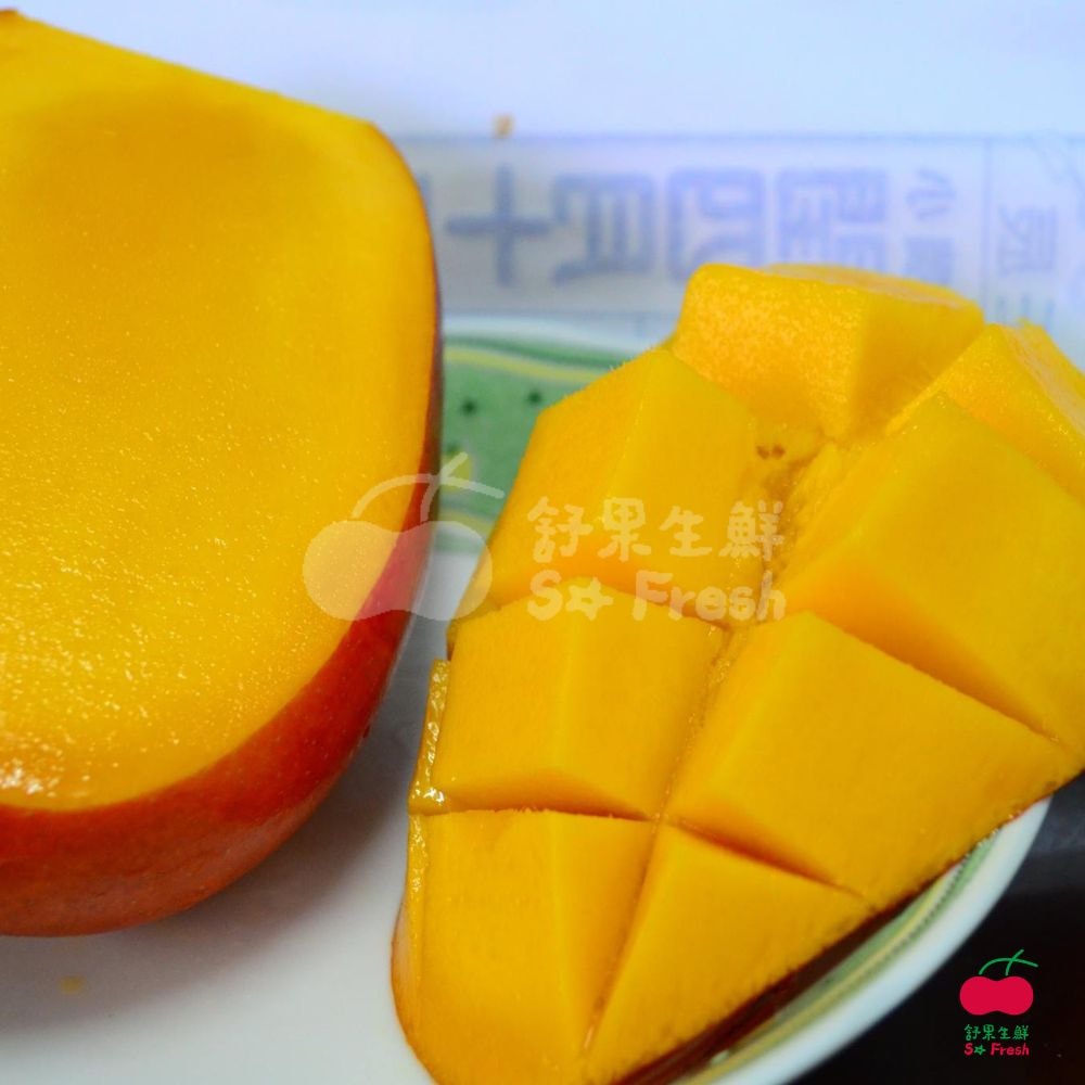 【舒果】(預購中 預計6/5排單出貨) (常溫產地直送) 台灣屏東進香枋山愛文芒果 (9-11顆/約3kg/箱)