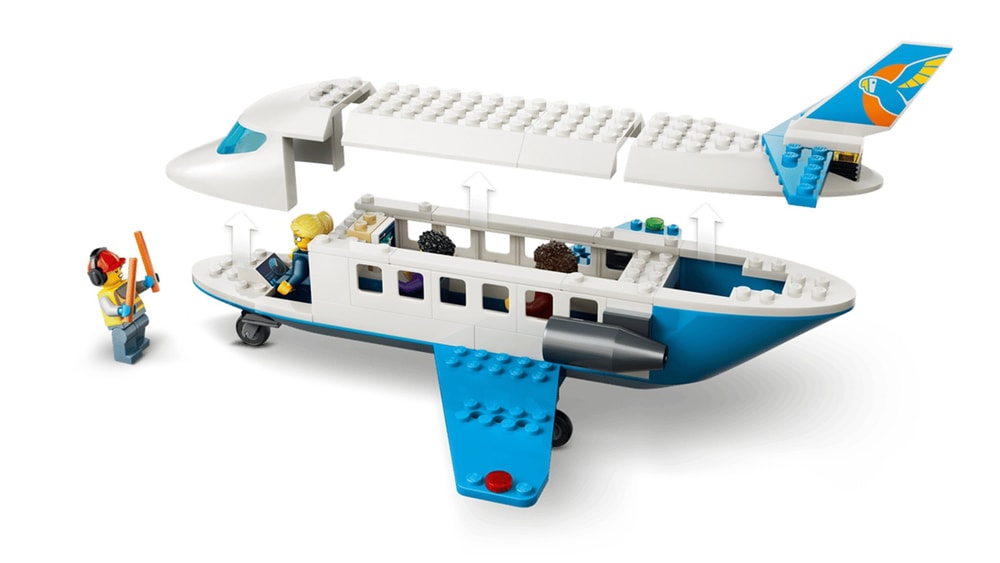 【LEGO 樂高】磚星球〡 60492 城市系列 噴射客機 Passenger Jet