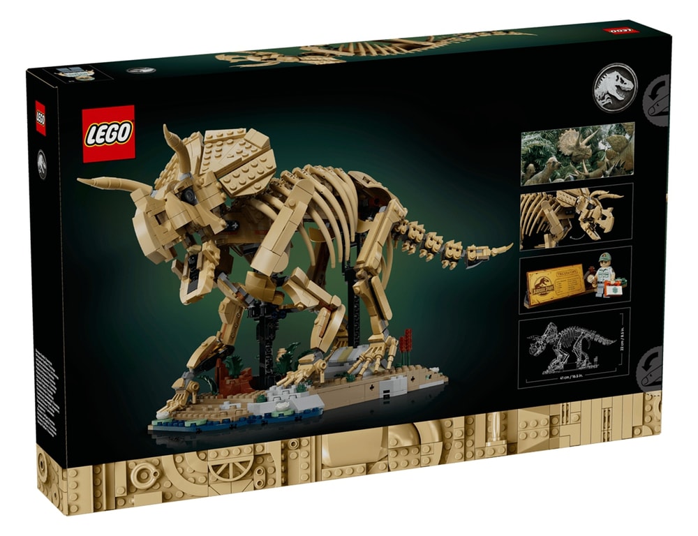【LEGO 樂高】磚星球〡 77985 侏儸紀世界 恐龍化石 三角龍 Dinosaur Fossils: Triceratops