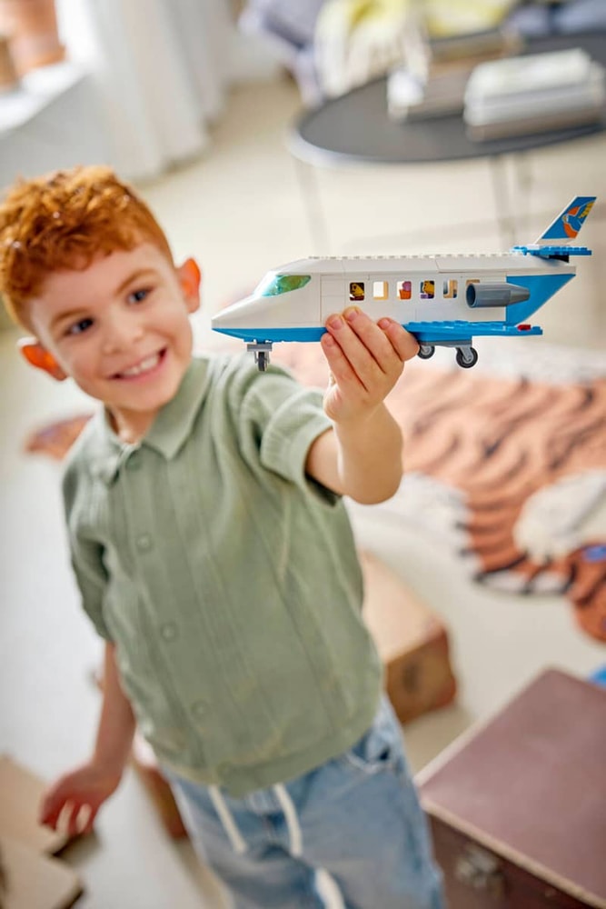 【LEGO 樂高】磚星球〡 60492 城市系列 噴射客機 Passenger Jet