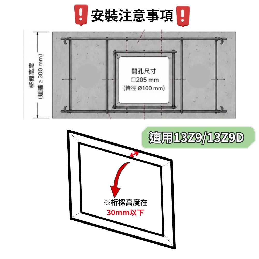 【MITSUBISH三菱電機】超靜音換氣扇 排風扇 抽風扇 VD-13Z9D 220V  //日本原裝進口