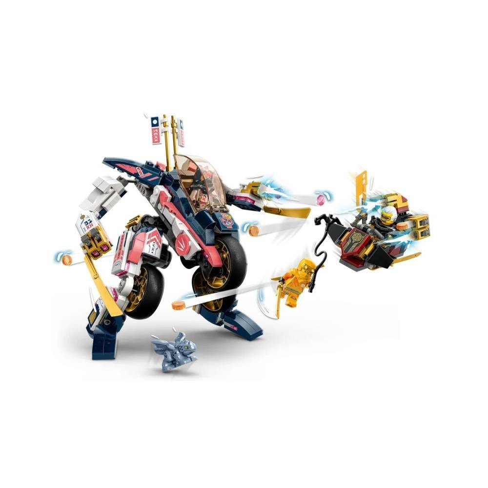 LEGO 樂高】磚星球〡71792 旋風忍者索拉的變形機械人摩托飛車Sora's